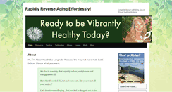 Desktop Screenshot of longevityrescuer.com